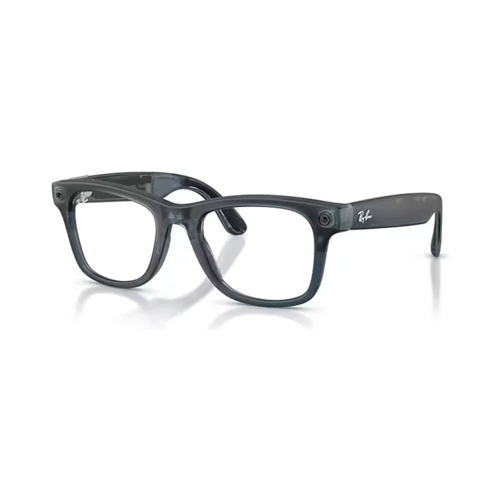 Ray-Ban Meta Gen 3 | RW4011V Wayfarer M | Transparent Matte Ocean Blue