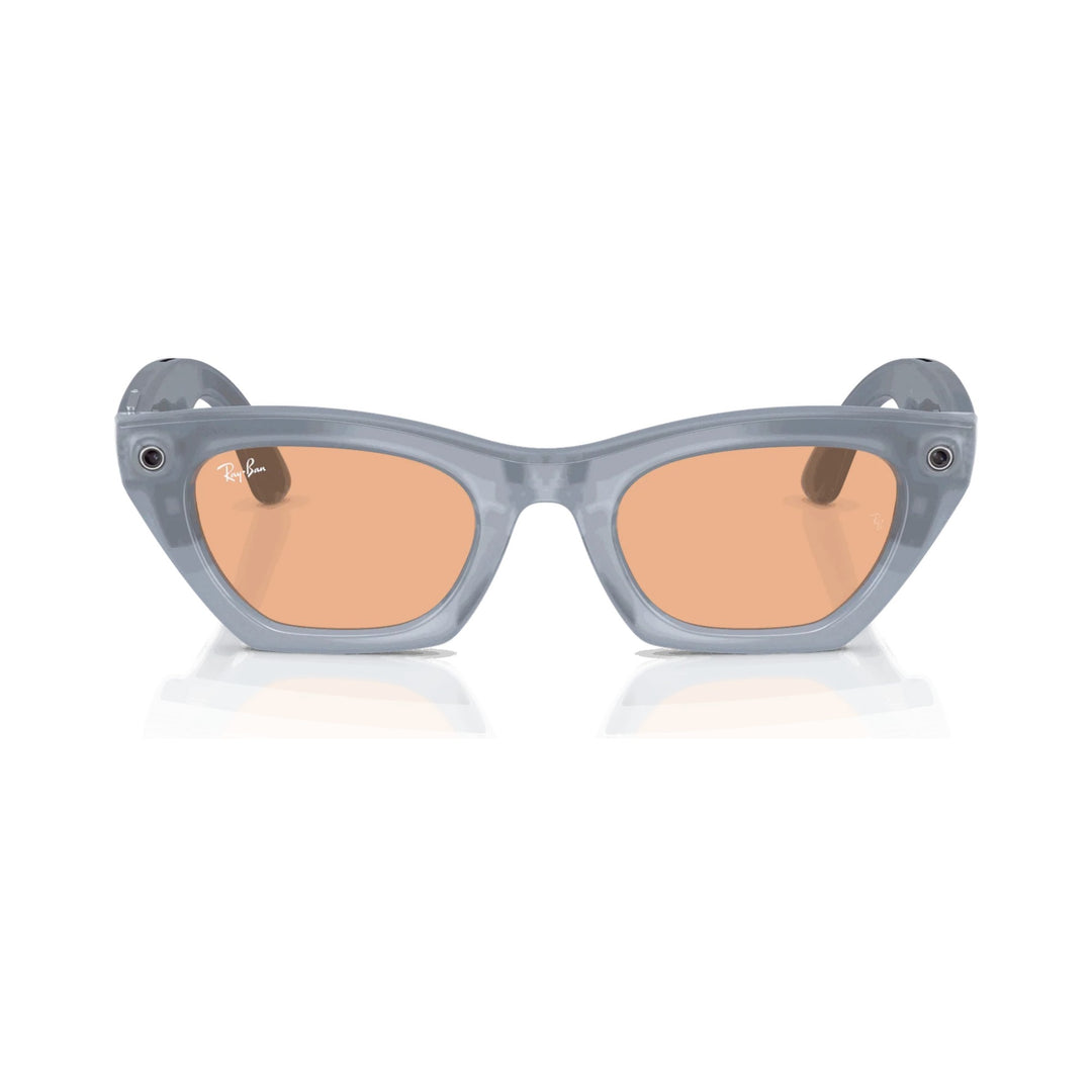 Ray-Ban Meta Gen 3 | RW4015 Zena | Milky Grey Lilac Transitions Copper