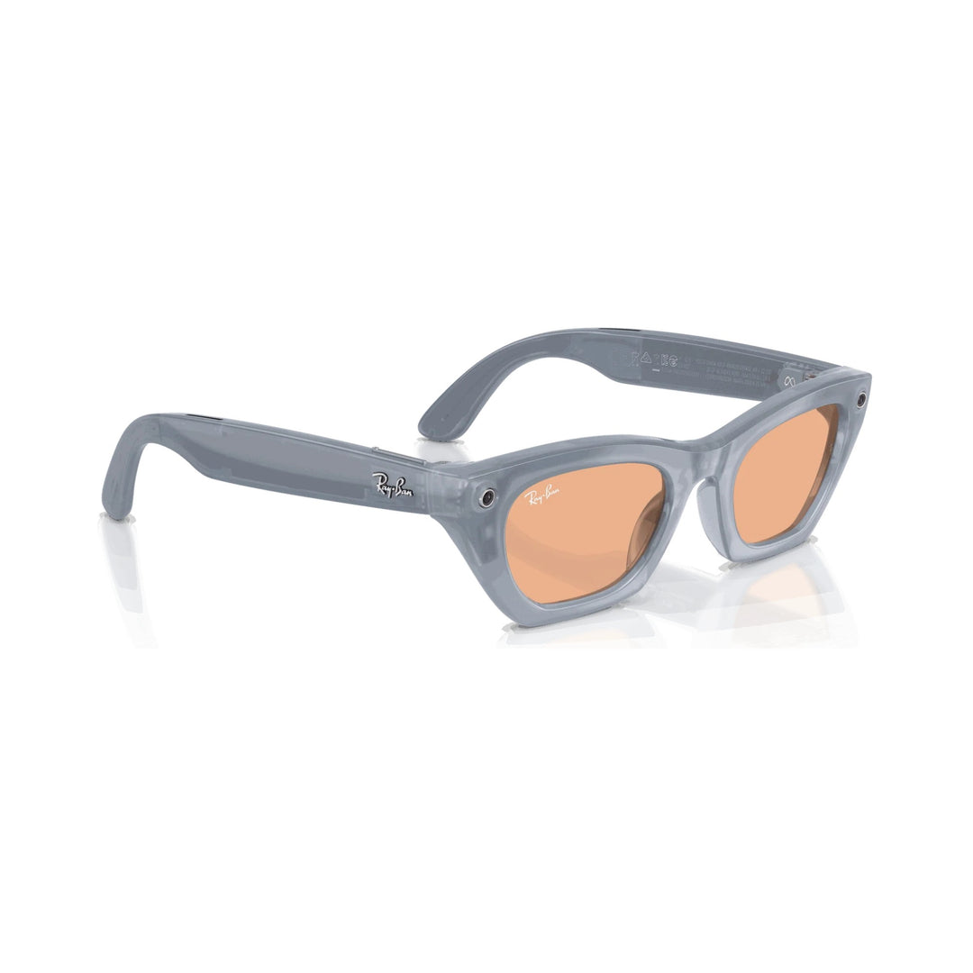 Ray-Ban Meta Gen 3 | RW4015 Zena | Milky Grey Lilac Transitions Copper