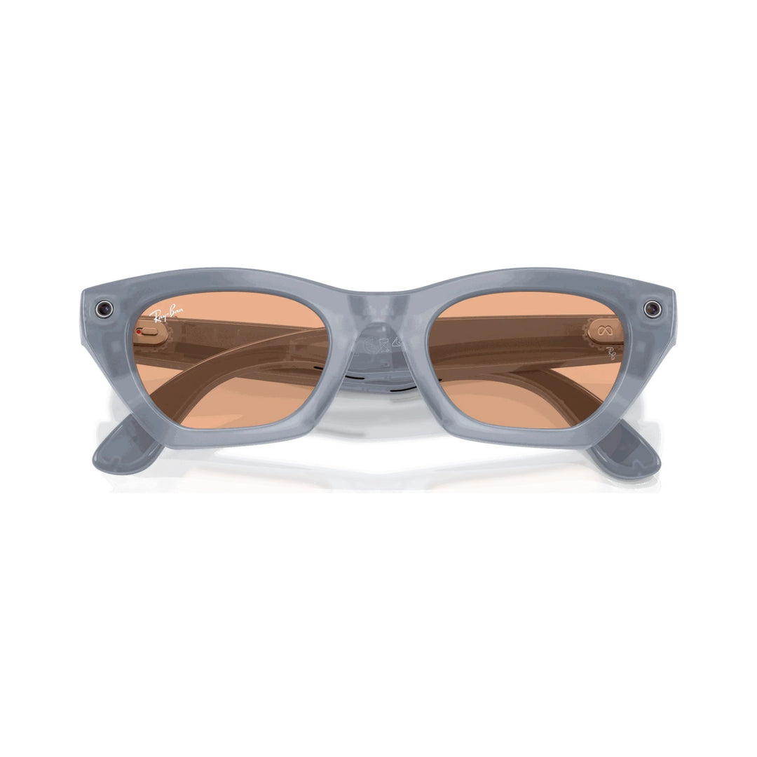 Ray-Ban Meta Gen 3 | RW4015 Zena | Milky Grey Lilac Transitions Copper