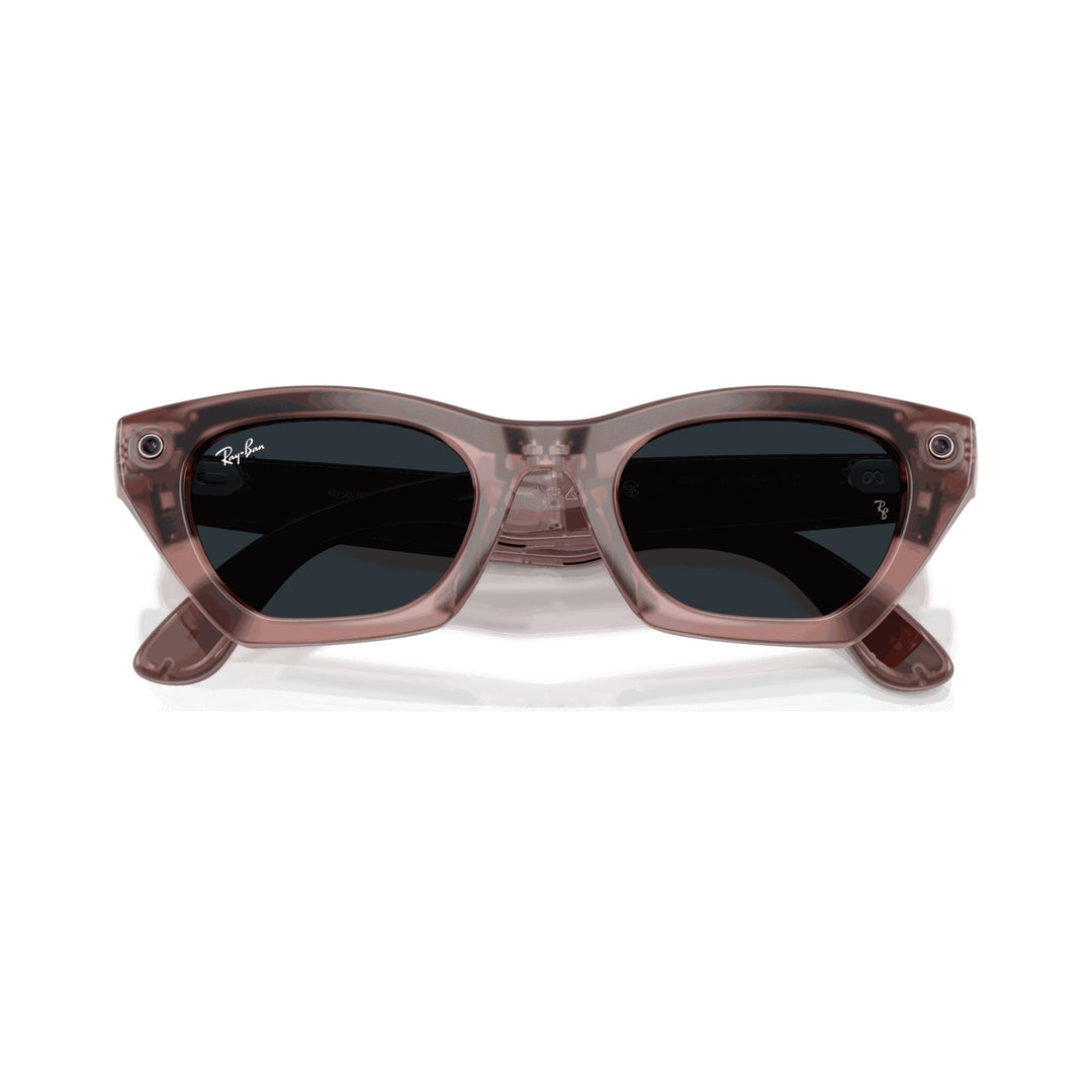 Ray-Ban Meta Gen 3 | RW4015 Zena | Milky Pink Blush Transitions Gen S Grey