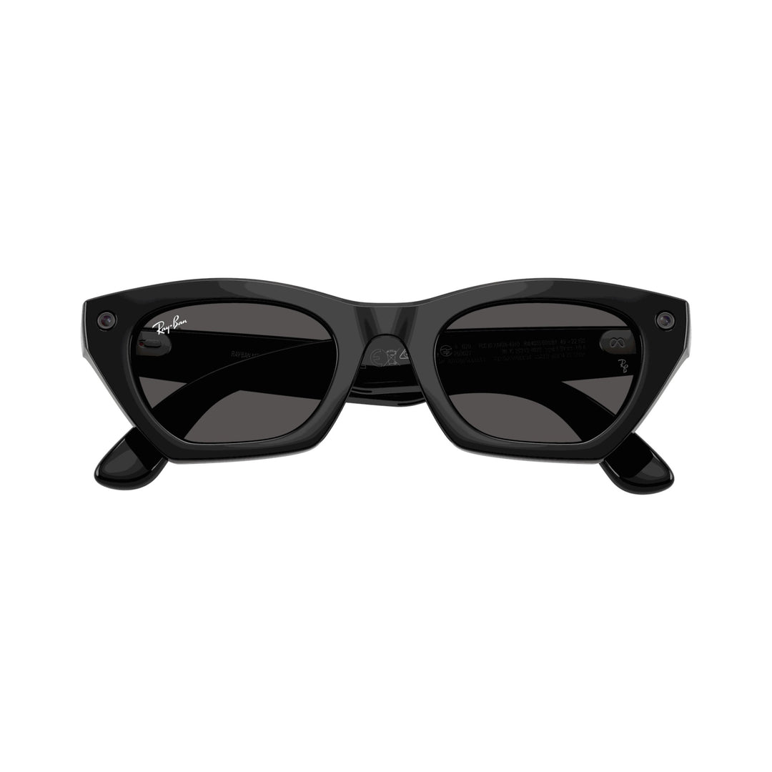 Ray-Ban Meta Gen 3 | RW4015 Zena | Shiny Black Grey