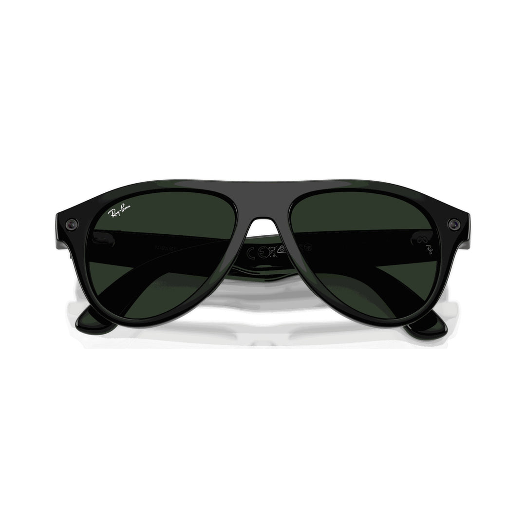 Ray-Ban Meta Gen 3 | RW4016 Aviator | Shiny Black Transitions Gen S Graphite Green