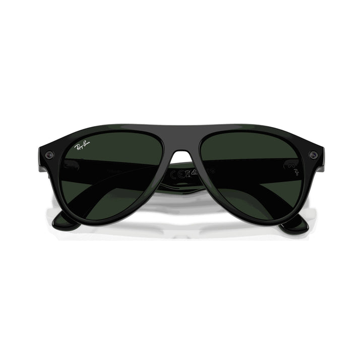 Ray-Ban Meta Gen 3 | RW4016 Aviator | Shiny Black Transitions Gen S Graphite Green