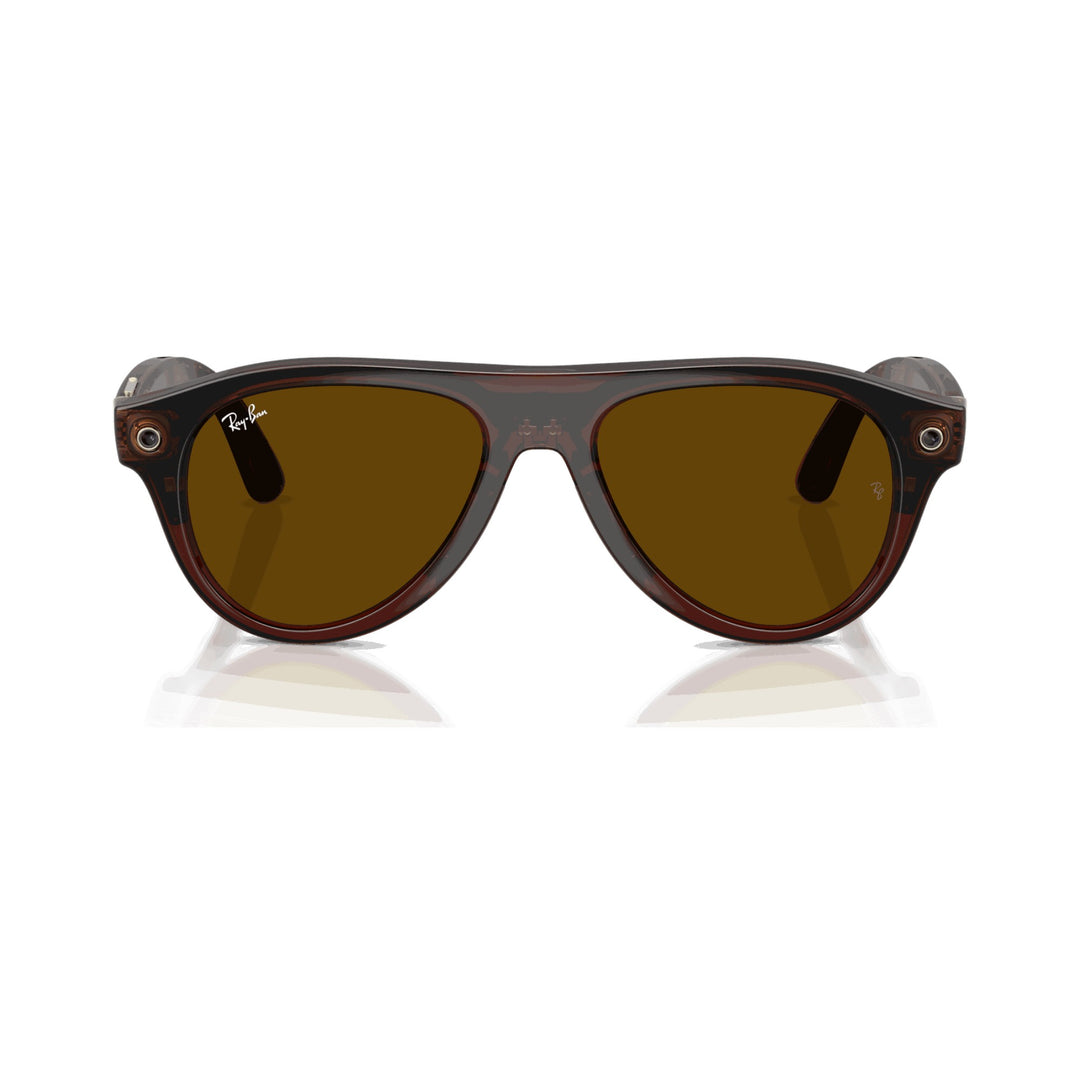 Ray-Ban Meta Gen 3 | RW4016 Aviator | Transparent Umber Transitions Jade