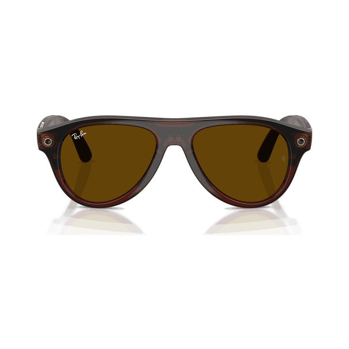 Ray-Ban Meta Gen 3 | RW4016 Aviator | Transparent Umber Transitions Jade