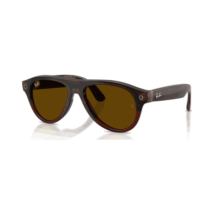 Ray-Ban Meta Gen 3 | RW4016 Aviator | Transparent Umber Transitions Jade