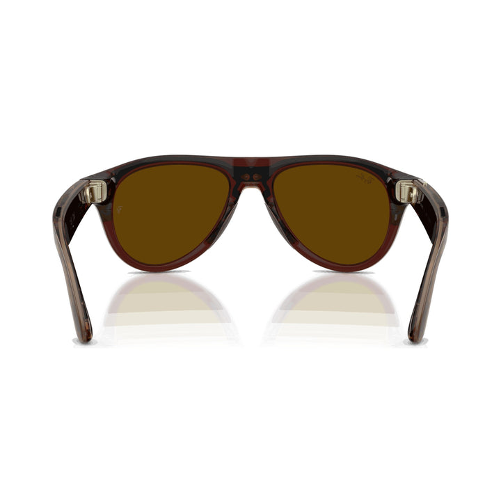 Ray-Ban Meta Gen 3 | RW4016 Aviator | Transparent Umber Transitions Jade