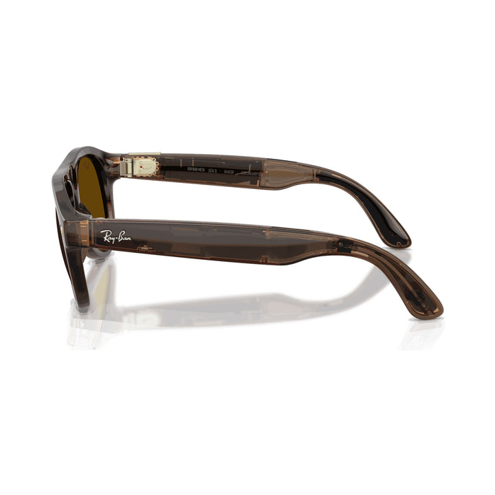 Ray-Ban Meta Gen 3 | RW4016 Aviator | Transparent Umber Transitions Jade