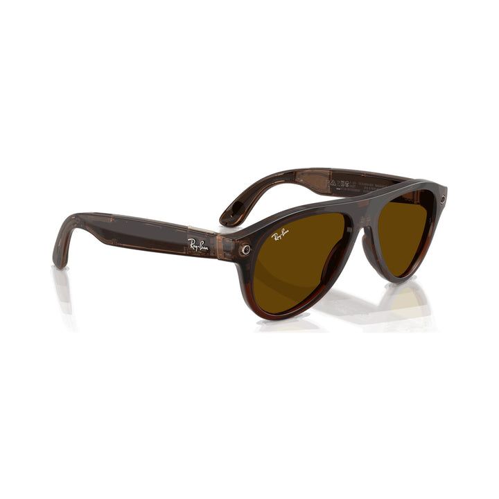 Ray-Ban Meta Gen 3 | RW4016 Aviator | Transparent Umber Transitions Jade