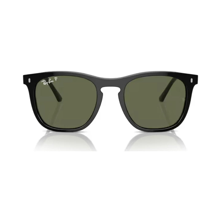 Ray-Ban | RB2210F | Black Green Polarised