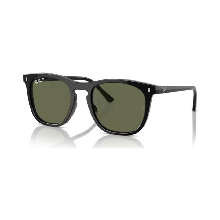 Ray-Ban | RB2210F | Black Green Polarised