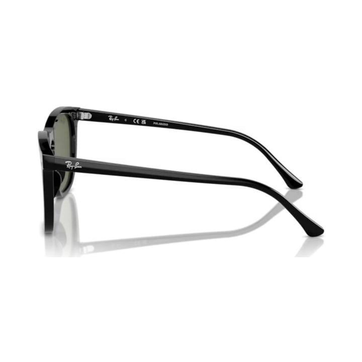 Ray-Ban | RB2210F | Black Green Polarised