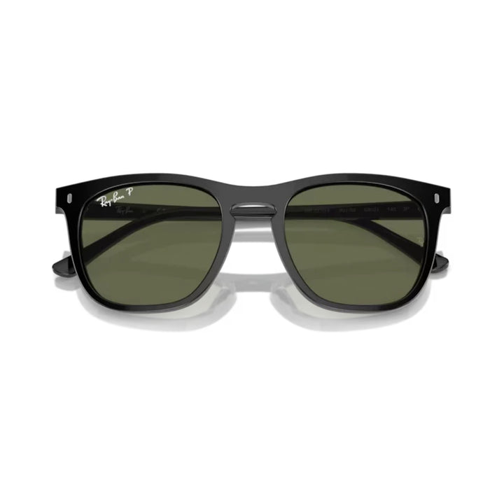 Ray-Ban | RB2210F | Black Green Polarised
