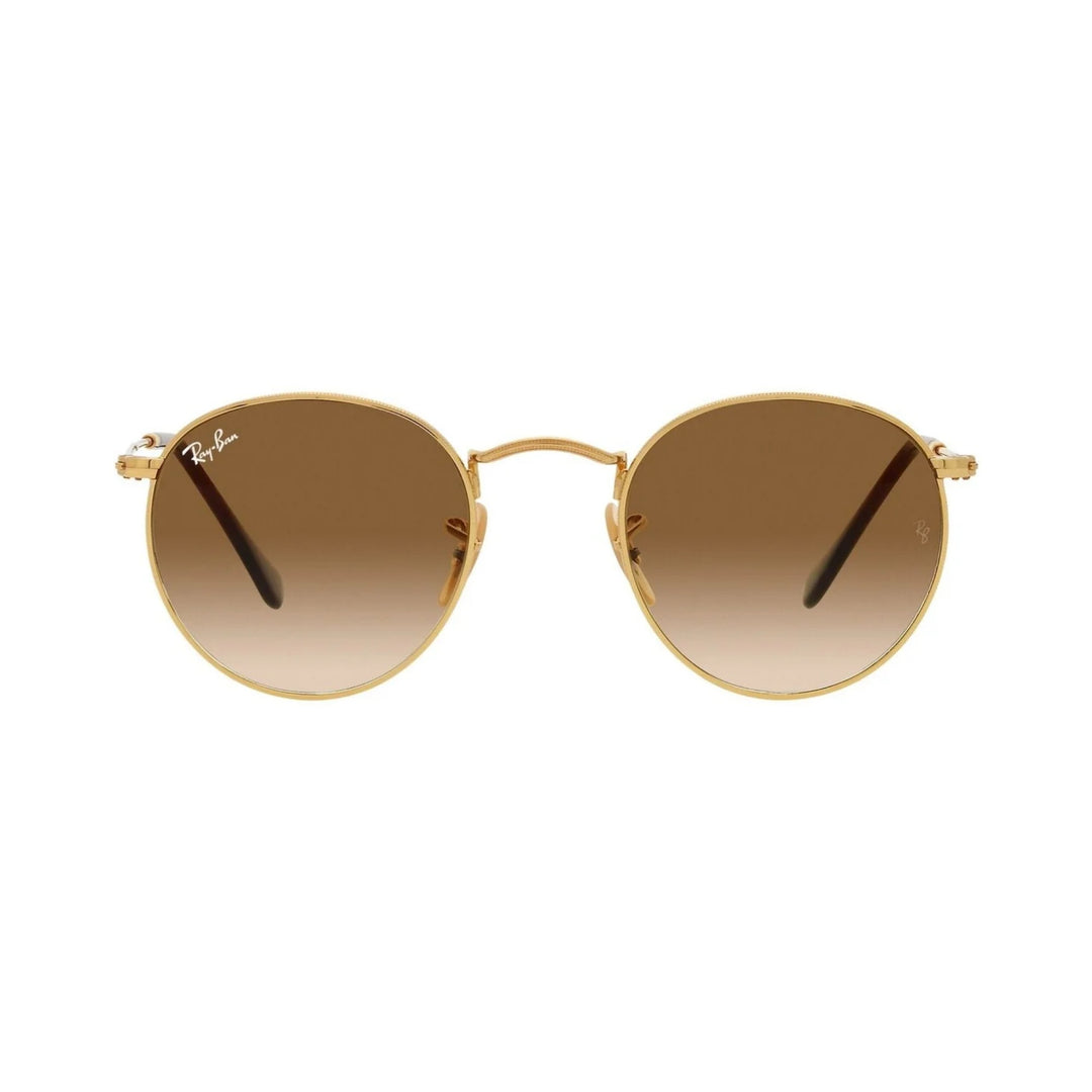 Ray-Ban | RB3447 Round Metal | Gold Brown Gradient