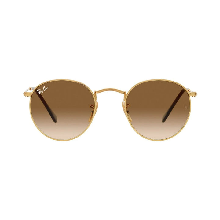 Ray-Ban | RB3447 Round Metal | Gold Brown Gradient