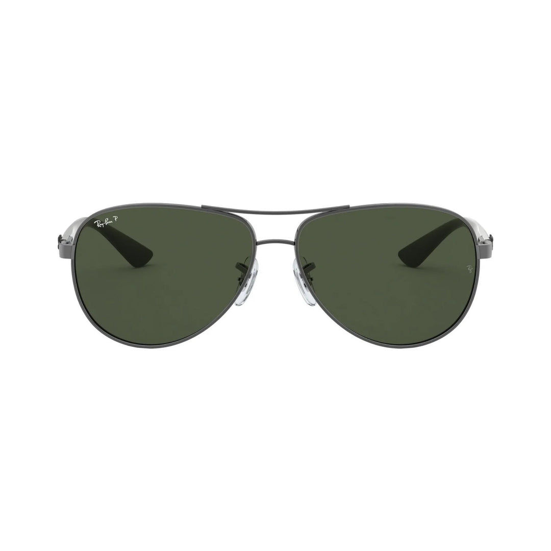 Ray-Ban | RB8313 Aviator Carbon Fibre | Gunmetal Dark Green Polarised