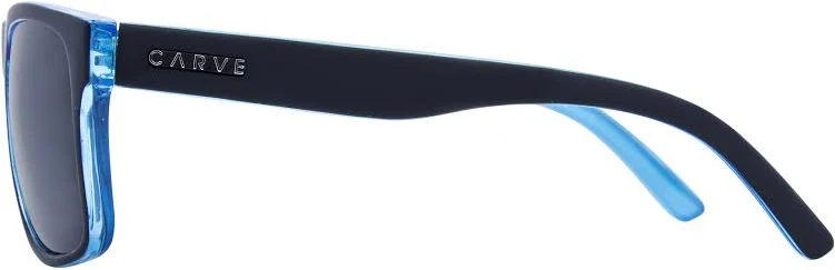 Carve | 2300 Crimson | Matte Black Cyan Crystal Grey Polarised
